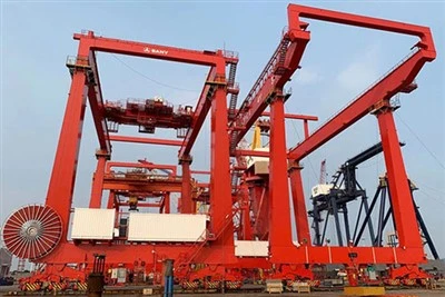 Struktur dan Bagian Crane Ship To Shore STS